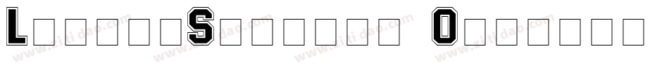 LetterSweater Outline SSi Normal字体转换